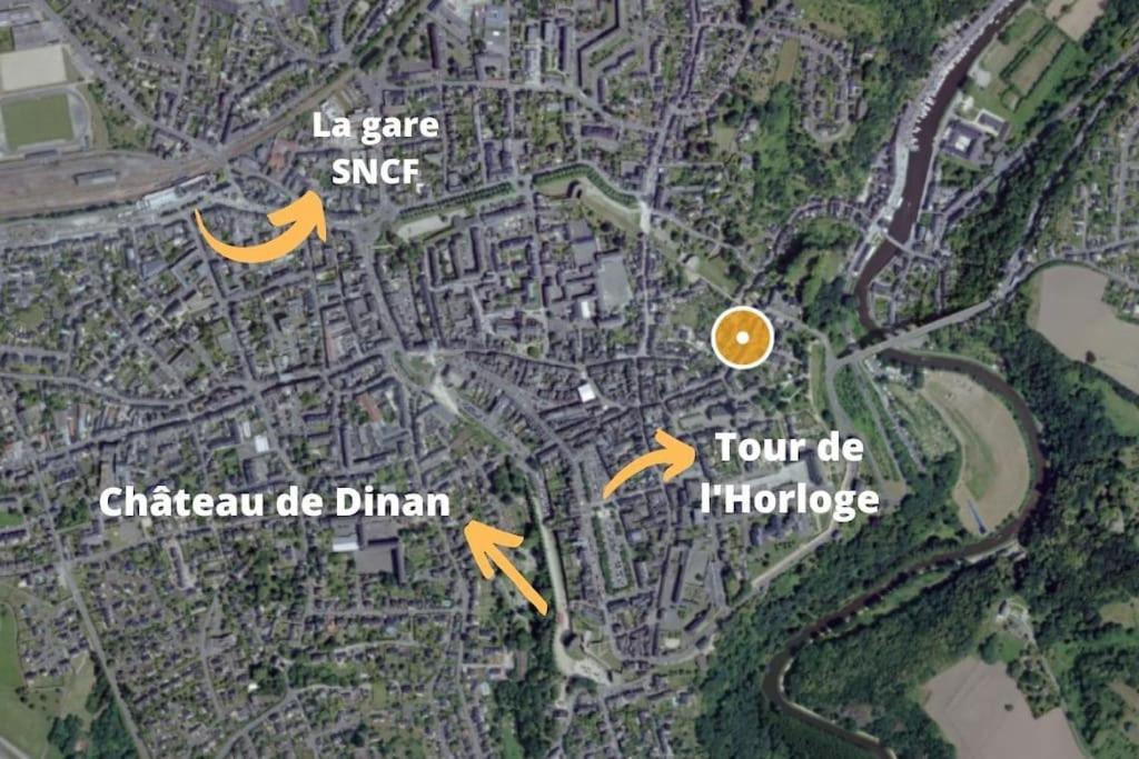 Saint Sauveur Apartman Dinan Kültér fotó